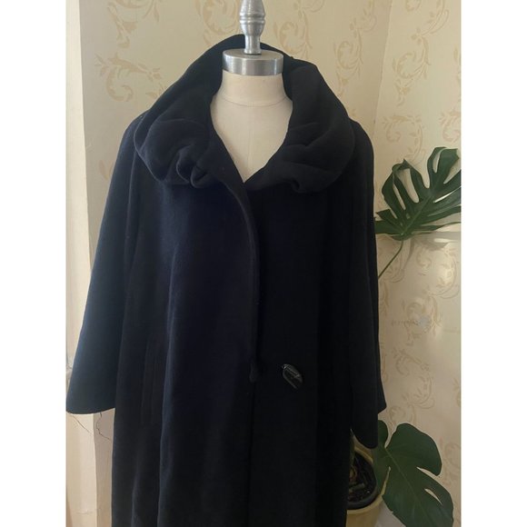 Ladies Size 4 Italy Cinzia Rocca Cashmere Blend Cathalo Beautiful Jacket - Picture 2 of 8